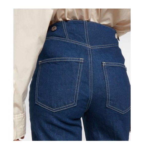 NWOT Veronica Beard High Rise Wide Leg Jean- Sz 26 - Picture 5 of 12